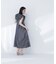 〈山本里菜さんコラボ〉リボンラッフルシャツワンピース