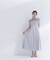 〈山本里菜さんコラボ〉リボンラッフルシャツワンピース