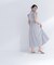 〈山本里菜さんコラボ〉リボンラッフルシャツワンピース