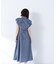 〈山本里菜さんコラボ〉リボンラッフルシャツワンピース