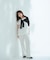 〈山本里菜さんコラボ〉ドッキングペプラムカットソー