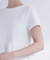 〈山本里菜さんコラボ〉ドッキングペプラムカットソー