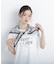 〈N.〉スカーフ付ビッグTシャツ