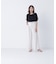 ハートネックベーシックニット