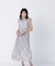 オータムチェックシャーリングワンピース