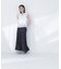 〈山本里菜さんコラボ〉ラッフル楊柳ペプラムブラウス