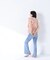 〈山本里菜さんコラボ〉ラッフル楊柳ペプラムブラウス