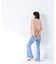 〈山本里菜さんコラボ〉ラッフル楊柳ペプラムブラウス