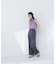 〈山本里菜さんコラボ〉レーストリミングカラーブラウス