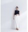 〈山本里菜さんコラボ〉レーストリミングカラーブラウス