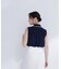 〈山本里菜さんコラボ〉レーストリミングカラーブラウス