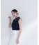 〈山本里菜さんコラボ〉レーストリミングカラーブラウス