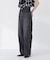 ワイドストレートデニムパンツ