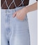 ワイドストレートデニムパンツ
