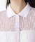 〈N.〉シアーレースシャツ