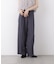 〈N.〉ドットプリントパンツ