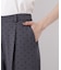 〈N.〉ドットプリントパンツ