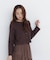 フラワーボタンニットジャケット　26AW