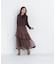 フラワーボタンニットジャケット　26AW
