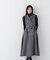 ハイネックレースカットソー