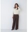 ＜一部店舗・mix.tokyo 限定カラー：レッド＞ミニケーブルアンサンブル 26AW