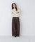 ＜一部店舗・mix.tokyo 限定カラー：レッド＞ミニケーブルアンサンブル 26AW