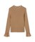 シアーフレアカフスリブニット 26AW