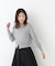 ＜EC限定カラー：ネイビー系＞＜ちょうど、いい服＞“それどこの？”褒められ配色カーディガン