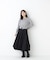 ＜EC限定カラー：ネイビー系＞＜ちょうど、いい服＞“それどこの？”褒められ配色カーディガン