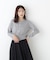 ＜EC限定カラー：ネイビー系＞＜ちょうど、いい服＞“それどこの？”褒められ配色カーディガン