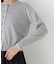 ＜EC限定カラー：ネイビー系＞＜ちょうど、いい服＞“それどこの？”褒められ配色カーディガン