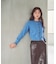 ＜EC限定カラー：ネイビー系＞＜ちょうど、いい服＞“それどこの？”褒められ配色カーディガン