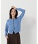 ＜EC限定カラー：ネイビー系＞＜ちょうど、いい服＞“それどこの？”褒められ配色カーディガン