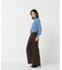 ＜EC限定カラー：ネイビー系＞＜ちょうど、いい服＞“それどこの？”褒められ配色カーディガン