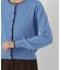 ＜EC限定カラー：ネイビー系＞＜ちょうど、いい服＞“それどこの？”褒められ配色カーディガン