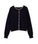 ＜EC限定カラー：ネイビー系＞＜ちょうど、いい服＞“それどこの？”褒められ配色カーディガン
