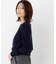 ＜EC限定カラー：ネイビー系＞＜ちょうど、いい服＞“それどこの？”褒められ配色カーディガン