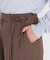 サイドリボンタックパンツ