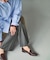 ＜ちょうど、いい服＞立ち姿に自信が持てる洗練パンツ