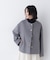 ＜EC限定カラー：モカ＞＜ちょうど、いい服＞“いつもの”が見違えるハーフコート