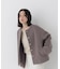 ＜EC限定カラー：モカ＞＜ちょうど、いい服＞“いつもの”が見違えるハーフコート