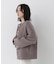 ＜EC限定カラー：モカ＞＜ちょうど、いい服＞“いつもの”が見違えるハーフコート