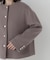 ＜EC限定カラー：モカ＞＜ちょうど、いい服＞“いつもの”が見違えるハーフコート