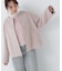 ＜EC限定カラー：モカ＞＜ちょうど、いい服＞“いつもの”が見違えるハーフコート