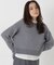 ＜ちょうど、いい服＞毎日着惚れるクロップドニット