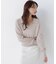 ＜EC限定カラー：ライトグリーン＞＜ちょうど、いい服＞品よく、ゆるく。スキッパーニット