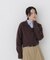 ＜EC限定カラー：ライトグリーン＞＜ちょうど、いい服＞品よく、ゆるく。スキッパーニット