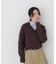＜EC限定カラー：ライトグリーン＞＜ちょうど、いい服＞品よく、ゆるく。スキッパーニット