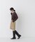 ＜EC限定カラー：ライトグリーン＞＜ちょうど、いい服＞品よく、ゆるく。スキッパーニット
