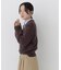 ＜EC限定カラー：ライトグリーン＞＜ちょうど、いい服＞品よく、ゆるく。スキッパーニット